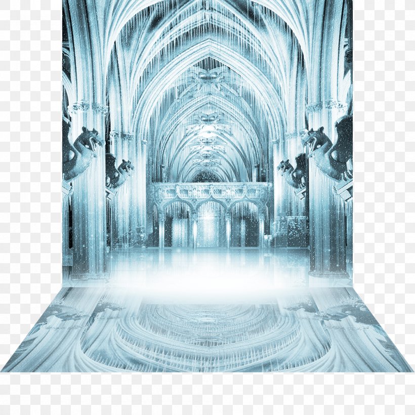 Harbin International Ice And Snow Sculpture Festival Ice Palace Photography, PNG, 1000x1000px, Ice Palace, Arch, Blue, Building, Castle Download Free