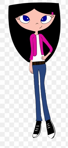 Isabella Garciashapiro - Isabella Garcia-Shapiro Phineas Flynn Character Illustration Clip Art PNG