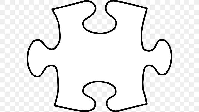 Jigsaw Puzzle Autism Coloring Book Clip Art, PNG, 600x463px, Jigsaw Puzzle, Area, Artwork, Autism, Black Download Free