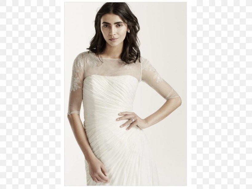 Wedding Dress Gown David's Bridal Sleeve, PNG, 1024x768px, Wedding Dress, Arm, Beige, Bridal Accessory, Bridal Clothing Download Free