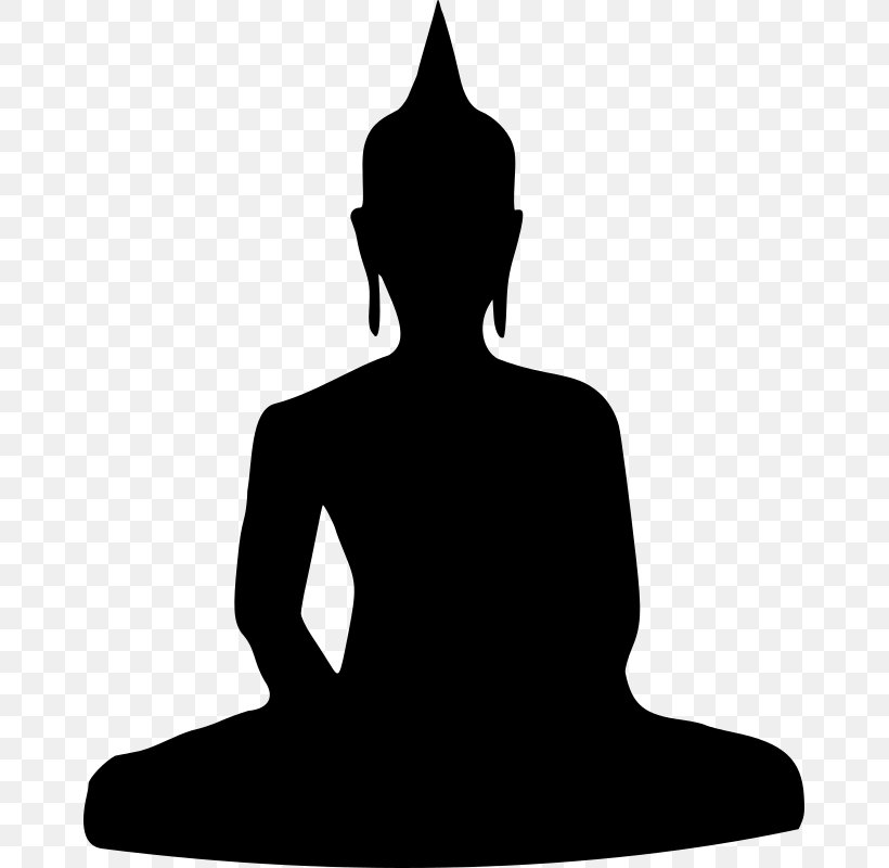 Buddhism Buddhist Meditation Clip Art, PNG, 665x800px, Buddhism, Black And White, Buddha Images In Thailand, Buddhahood, Buddharupa Download Free