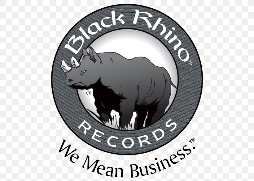 Cattle Black Rhino Records: Southern California's Best R&B Oldies Logo Carnivores, PNG, 534x587px, Cattle, Black And White, Brand, Business School, California Download Free