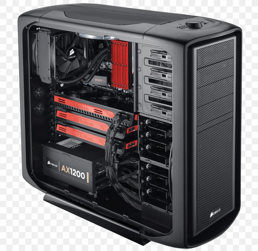 Computer Cases & Housings Corsair Components ATX Gaming Computer Computer Software, PNG, 746x800px, Computer Cases Housings, Atx, Cable Management, Computer, Computer Case Download Free