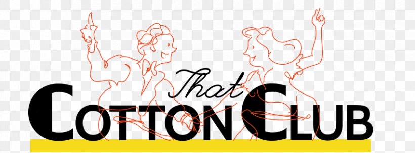 Cotton Club - Logo Brand Human Behavior Font Line PNG