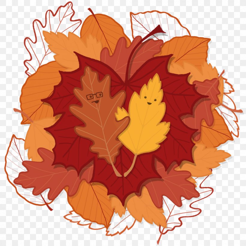 Maple Leaf Floral Design Clip Art, PNG, 1000x1000px, Maple Leaf, Art, Flora, Floral Design, Flower Download Free