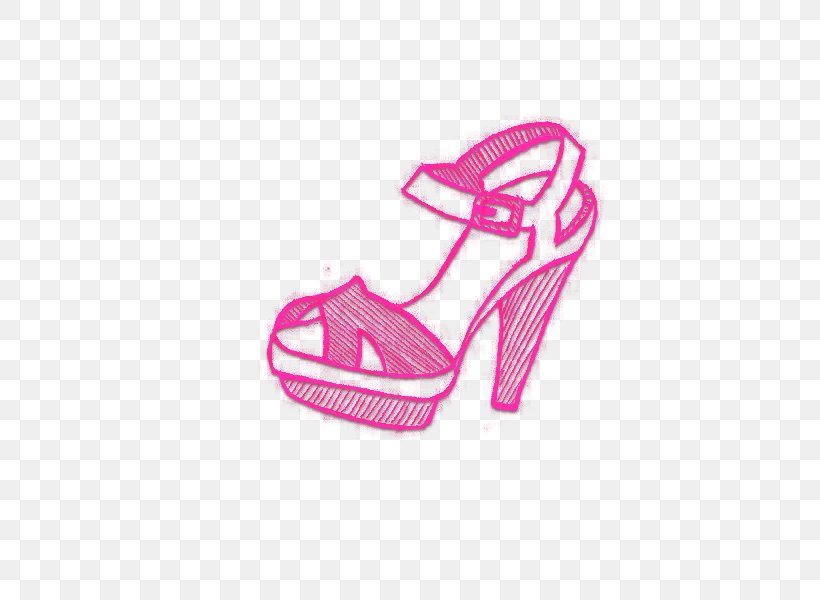 Shoe Product Design Sandal Line, PNG, 600x600px, Shoe, Footwear, Magenta, Outdoor Shoe, Pink Download Free