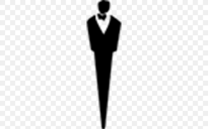 Black Tuxedo M. Silhouette White, PNG, 512x512px, Black, Black And White, Black M, Dress, Formal Wear Download Free