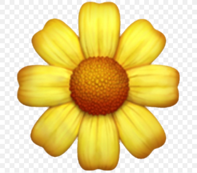 Smiley Emoji, PNG, 720x721px, Emoji, Chamomile, Closeup, Daisy Family, Emoticon Download Free