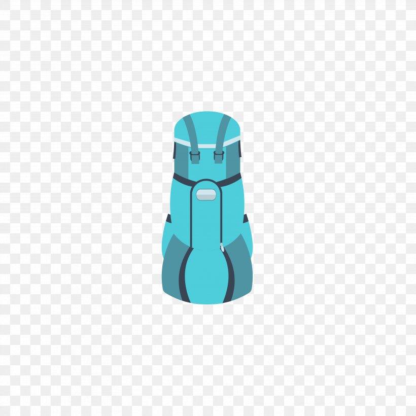 Backpacking Travel Bag Suitcase, PNG, 3543x3543px, Backpack, Aqua, Backpacking, Bag, Blue Download Free
