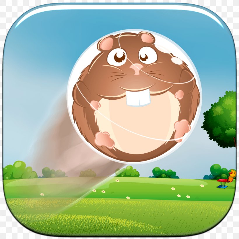 Hamster Ball Cartoon, PNG, 1024x1024px, Hamster, Cartoon, Comics, Drawing, Grass Download Free