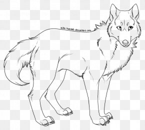 Lineart - Line Art Dog Puppy Drawing Sketch PNG
