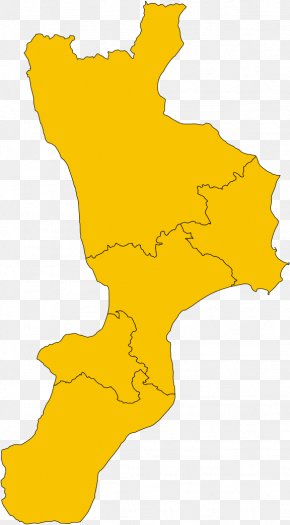 Map - Cosenza Reggio Calabria Acri Crotone Regions Of Italy PNG
