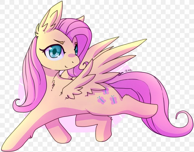 Horse Fluttershy Leans In My Little Pony: Friendship Is Magic Fandom, PNG, 1275x1000px, Watercolor, Cartoon, Flower, Frame, Heart Download Free