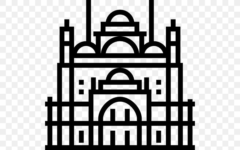 Mosque Of Muhammad Ali Mosque Of Cordoba Monument Islam, PNG, 512x512px, Mosque Of Muhammad Ali, Arch, Black And White, Brand, Facade Download Free