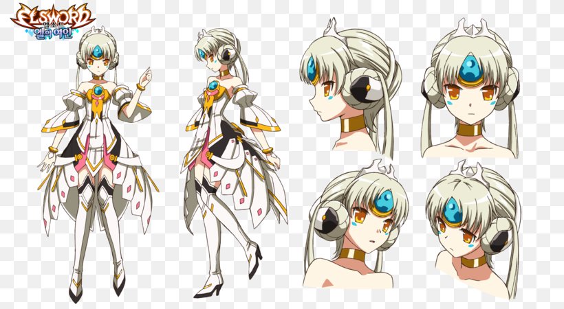 Elsword: El Lady Concept Art Animation, PNG, 800x450px, Watercolor, Cartoon, Flower, Frame, Heart Download Free