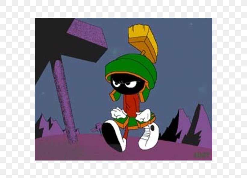 Marvin The Martian Looney Tunes YouTube, PNG, 590x590px, Marvin The Martian, Animation, Art, Cartoon, Character Download Free