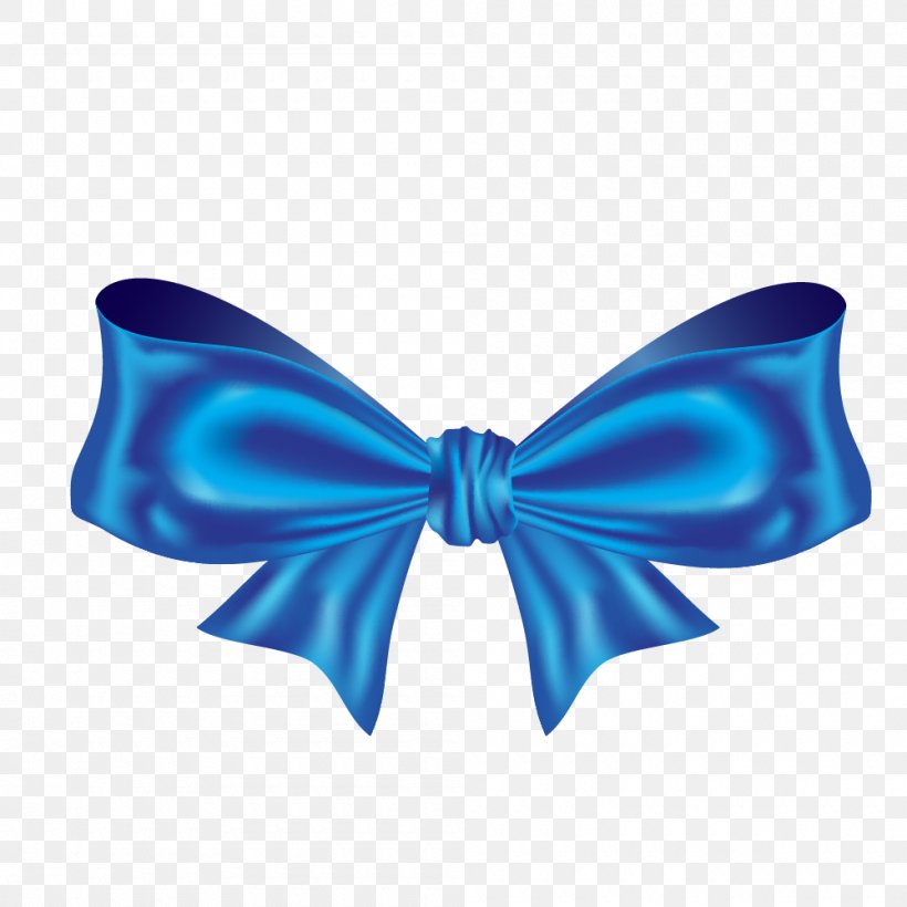 Ribbon Bow Tie Blue Royalty-free, PNG, 1000x1000px, Ribbon, Aqua, Blue, Blue Ribbon, Bow Tie Download Free