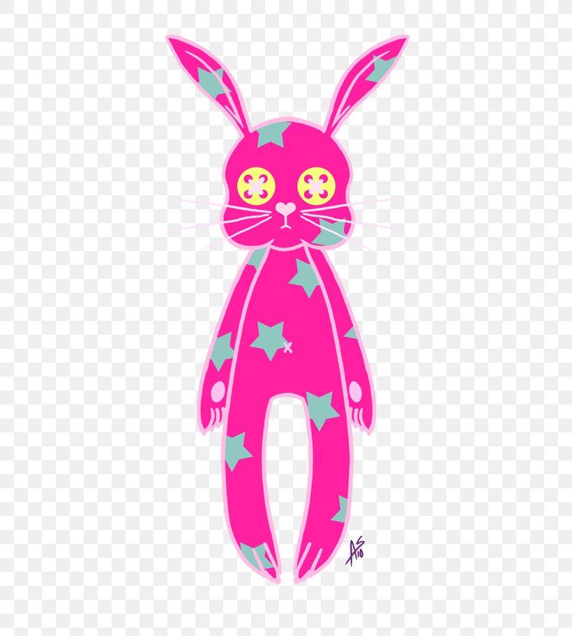 Easter Bunny Clip Art Illustration Product, PNG, 500x912px, Easter Bunny, Easter, Fictional Character, Magenta, Mammal Download Free