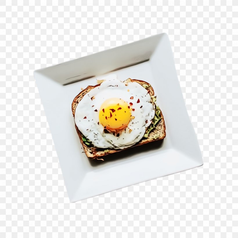 Egg, PNG, 2000x2000px, Watercolor, Breakfast, Comfort Food, Cuisine, Dish Download Free