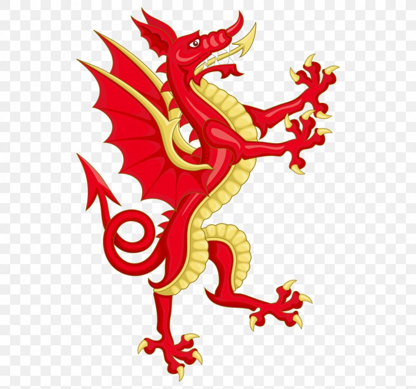 Flag Of Wales Welsh Dragon Royal Coat Of Arms Of The United Kingdom, PNG, 1095x1024px, Wales, Animal Figure, Art, Cadwaladr, Coat Of Arms Download Free