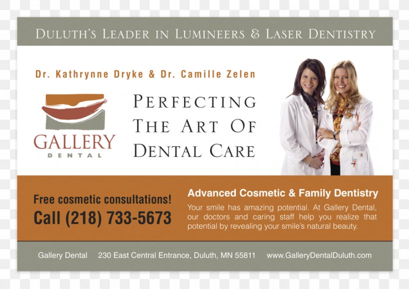 Gallery Dental Duluth: Kathrynne M. Dryke, D.D.S, P.A Advertising Dr. Kathrynne M. Dryke, DDS Dentist, PNG, 900x637px, Advertising, Dentist, Duluth, Text, Thumbnail Download Free