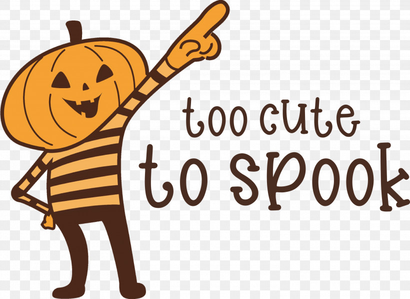 Halloween Too Cute To Spook Spook, PNG, 2999x2187px, Halloween, Candy, Cartoon, Catlike, Dessert Download Free