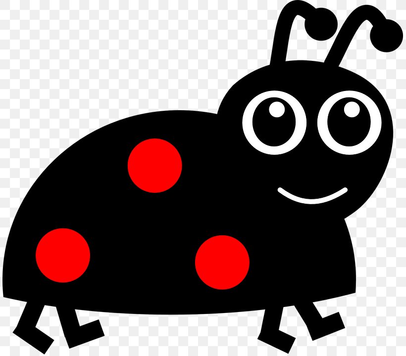 Ladybird Beetle Clip Art Vector Graphics Image, PNG, 809x720px, Beetle, Artwork, Black And White, Cartoon, Drawing Download Free