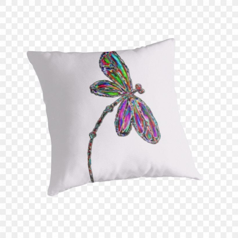 Throw Pillows Cushion Duvet CafePress, PNG, 875x875px, Throw Pillows, Butterfly, Cafepress, Cushion, Dragonfly Download Free
