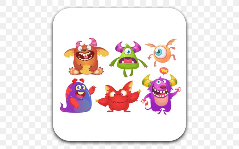 Vector Graphics Clip Art Monster JPEG, PNG, 512x512px, Monster, Cartoon, Drawing, Fictional Character, Halloween Download Free