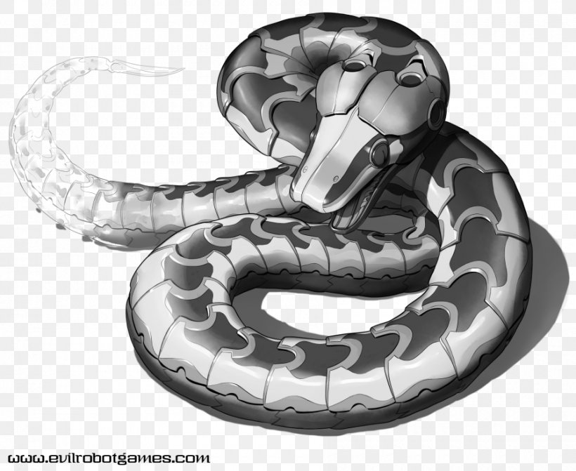 Boa Constrictor Snakes Robot Snakebot Drawing, PNG, 900x737px, Boa Constrictor, Art, Black And White, Boas, Concept Art Download Free