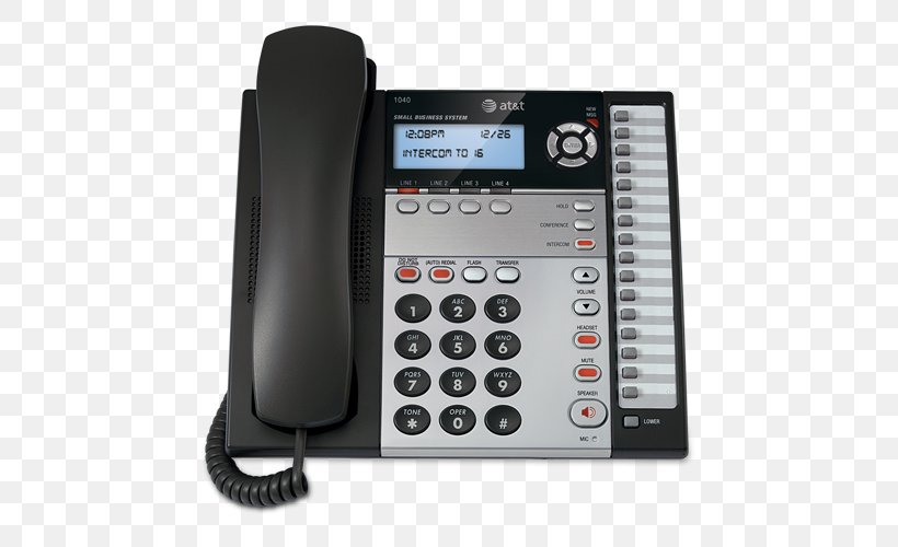 Cordless Telephone AT&T Handset Business Telephone System, PNG, 500x500px, Cordless Telephone, Answering Machine, Att, Business Telephone System, Call Waiting Download Free