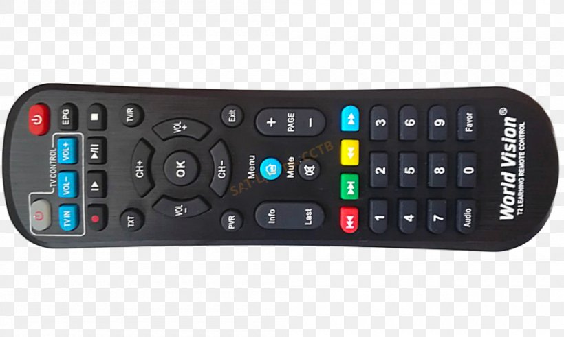 Remote Controls DVB-T2 Set-top Box TV Tuner Cards & Adapters WORLD VISION, PNG, 1000x600px, Remote Controls, Artikel, Cable Television, Digital Signal, Digital Television Download Free