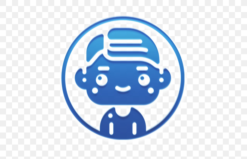 Young Icon Avatars Icon Man Icon, PNG, 514x528px, Young Icon, Avatars Icon, Blue, Circle, Electric Blue Download Free