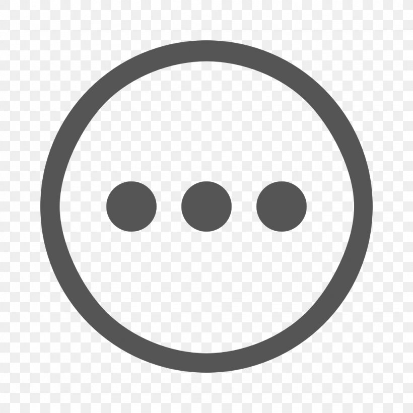 Icon Design, PNG, 1024x1024px, Icon Design, Black And White, Computer Software, Ellipsis, Emoticon Download Free