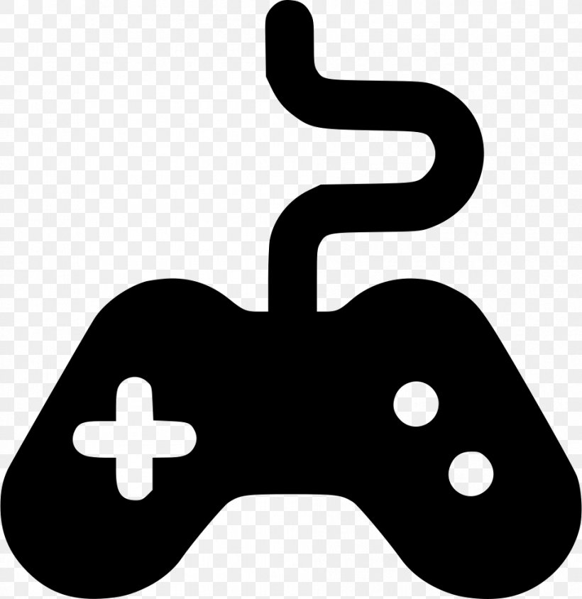 Game Controllers Joystick Video Game PlayStation Clip Art, PNG, 952x980px, Game Controllers, Black And White, Computer, Controller, Gamepad Download Free