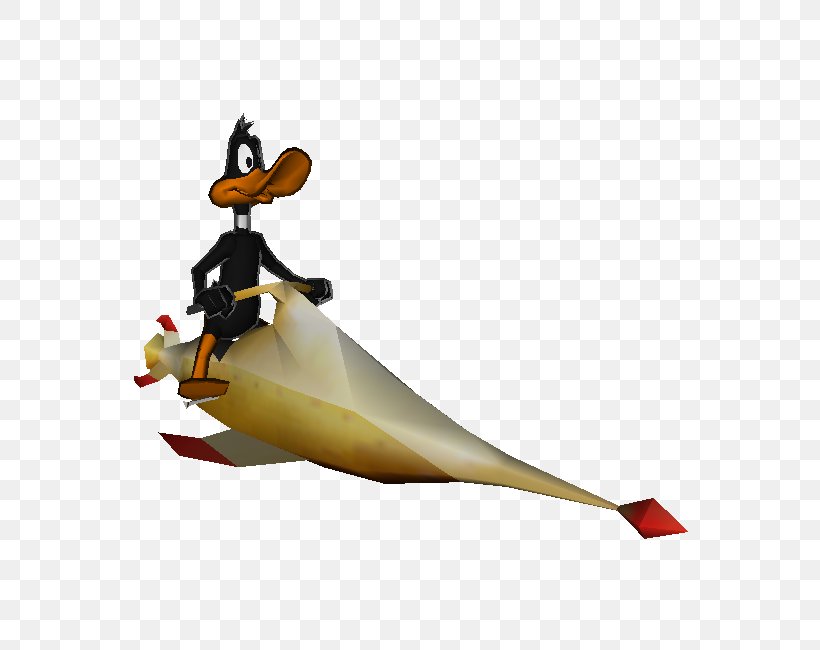 Looney Tunes: Space Race PlayStation 2 Daffy Duck Nintendo 64 Enderman, PNG, 750x650px, Looney Tunes Space Race, Bird, Cartoon, Daffy Duck, Dreamcast Download Free