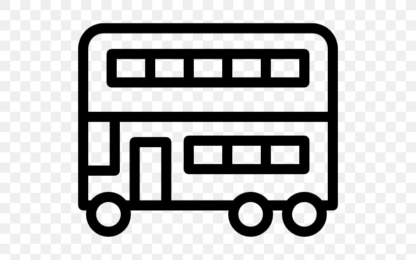 Bus Transport, PNG, 512x512px, Bus, Area, Black, Black And White, Brand Download Free