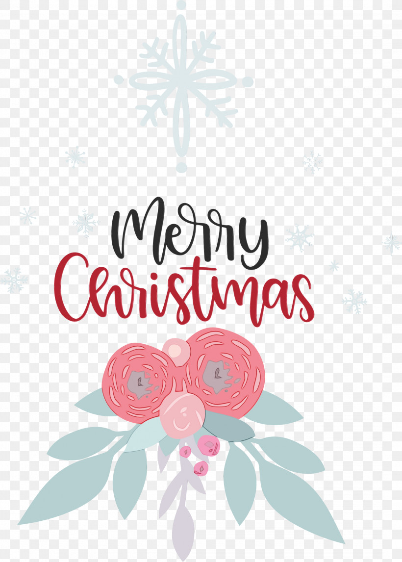 Floral Design, PNG, 2145x3000px, Merry Christmas, Floral Design, Greeting, Greeting Card, Logo Download Free