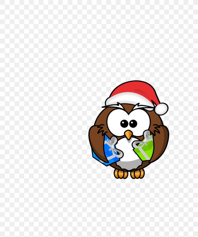 Santa Claus Owl Christmas Clip Art, PNG, 1000x1200px, Santa Claus, Bird, Carnivoran, Cartoon, Christmas Download Free