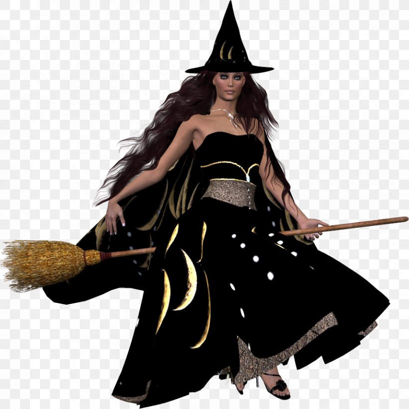 Witch Halloween Broom Clip Art, PNG, 855x855px, Witch, Blog, Broom, Costume, Costume Design Download Free
