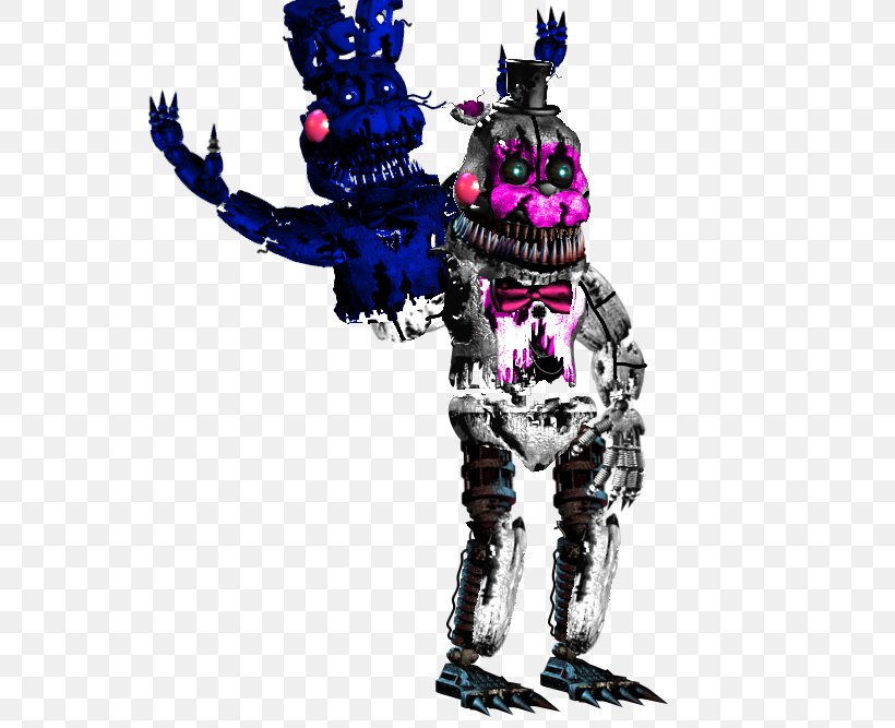 Five Nights At Freddy S 4 Nightmare Action Toy Figures Png