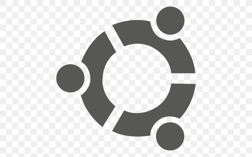Ubuntu Desktop Wallpaper Linux Desktop Environment Installation, PNG, 512x512px, 4k Resolution, Ubuntu, Black, Black And White, Brand Download Free