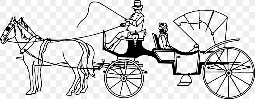Barouche Horse-drawn Vehicle Clip Art, PNG, 2400x938px, Barouche, Art, Auto Part, Bicycle, Bicycle Accessory Download Free
