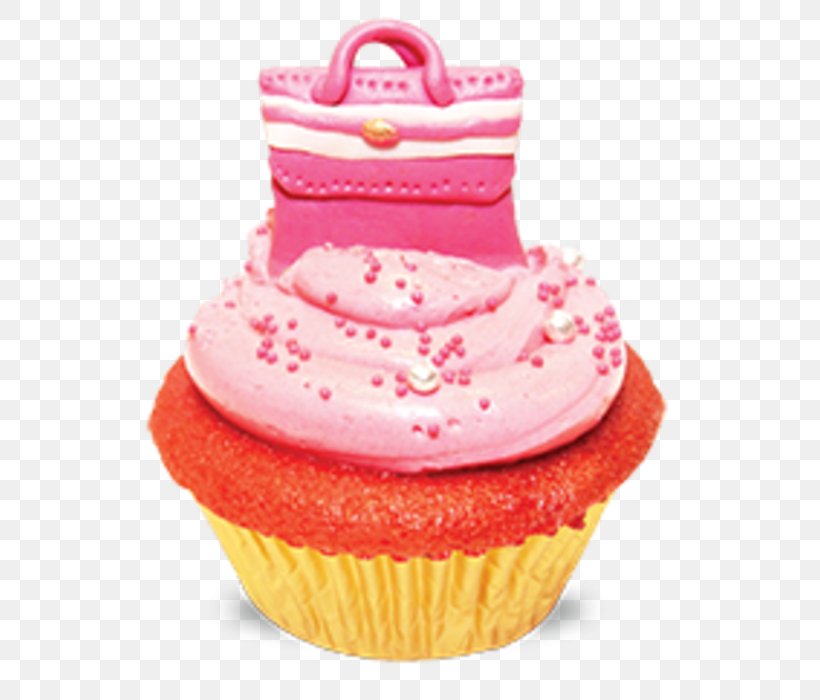 Cupcake Frosting & Icing Sugar Paste Cake Decorating Buttercream, PNG, 700x700px, Cupcake, Bag, Baking, Baking Cup, Birkin Bag Download Free