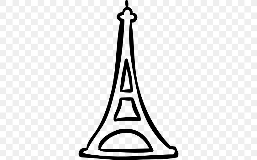 Eiffel Tower Drawing, PNG, 512x512px, Eiffel Tower, Black And White, Coloring Book, Drawing, Landmark Download Free