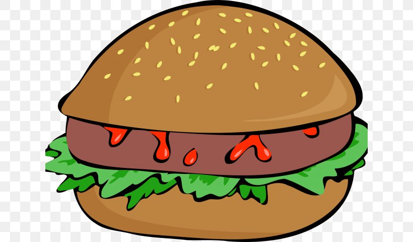 Hamburger Cheeseburger French Fries McDonald's Big Mac Whopper, PNG, 640x480px, Hamburger, American Food, Baked Goods, Bun, Cartoon Download Free