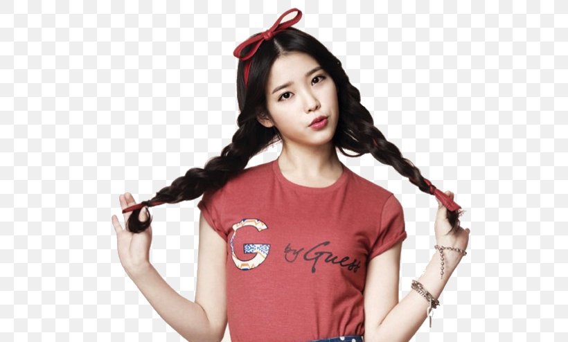 IU K-pop Female Singer-songwriter Actor, PNG, 608x494px, Watercolor, Cartoon, Flower, Frame, Heart Download Free