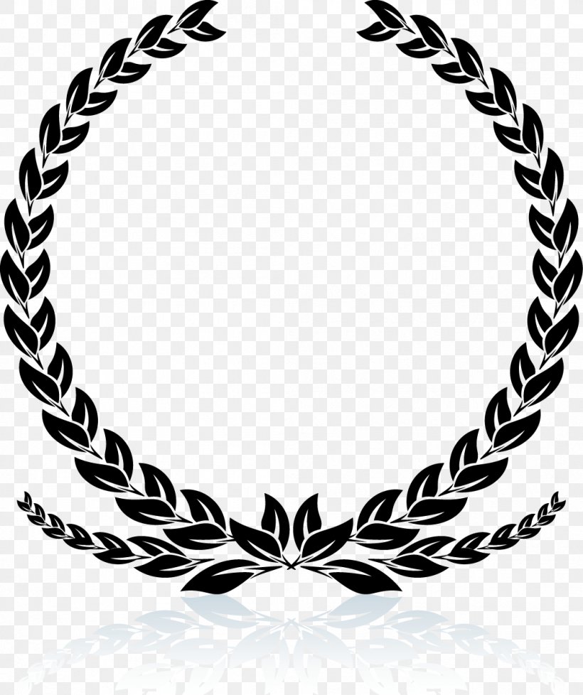 Laurel Wreath Stock Photography Clip Art, PNG, 1047x1250px, Laurel Wreath, Black, Black And White, Body Jewelry, Chain Download Free