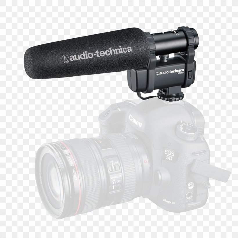 Microphone AUDIO-TECHNICA CORPORATION Camera Sound Audio-Technica AT804, PNG, 1000x1000px, Microphone, Audio, Audiotechnica Corporation, Camera, Camera Accessory Download Free