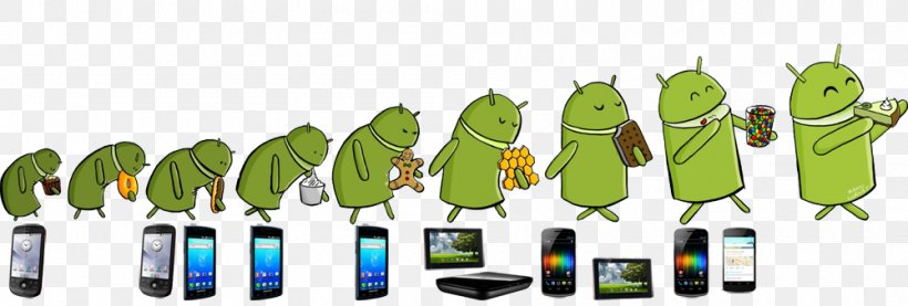 Android Software Development Mobile Phones Android Lollipop Google, PNG, 1000x338px, Android, Android Jelly Bean, Android Lollipop, Android Nougat, Android Oreo Download Free